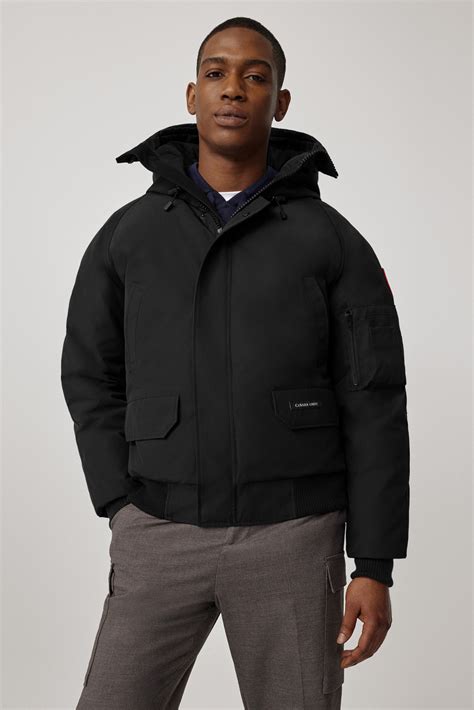 canada goose chilliwack bomber zwart nep vs echt